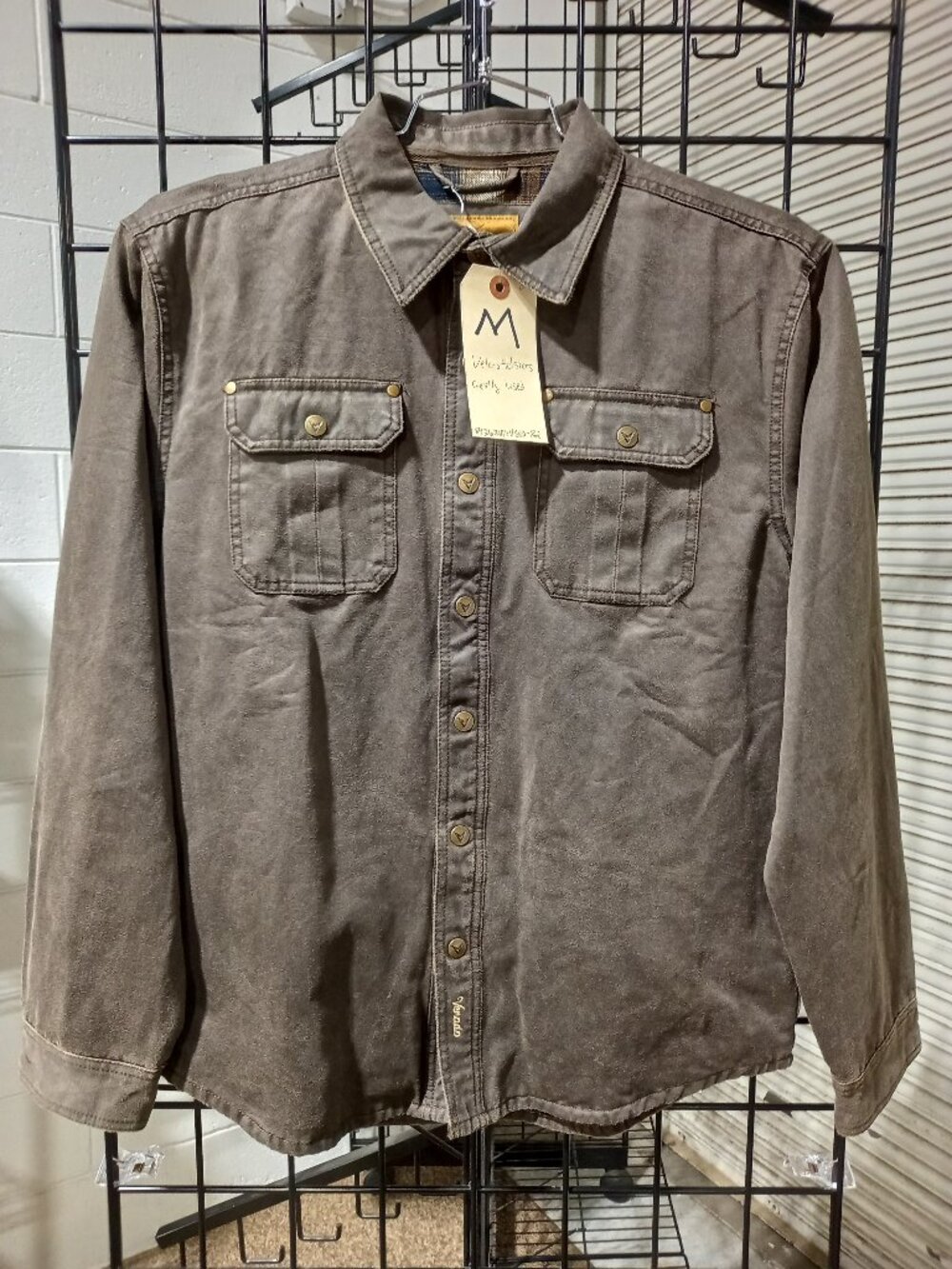 Men's Bountyman Concealed Carry Shirt Jacket - Brown | Medium